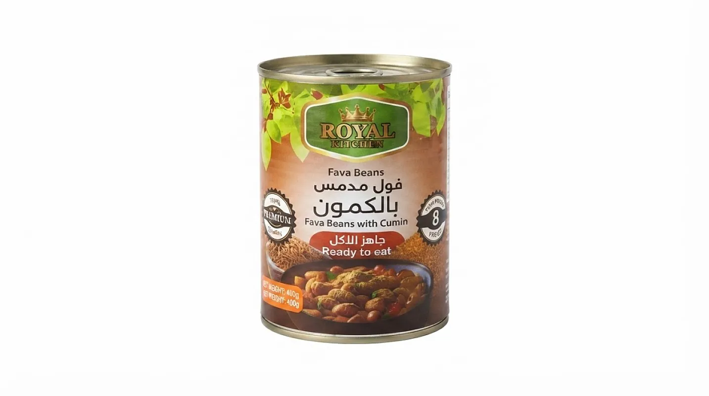 رويال فول مدمس بالكمون 380 غرام