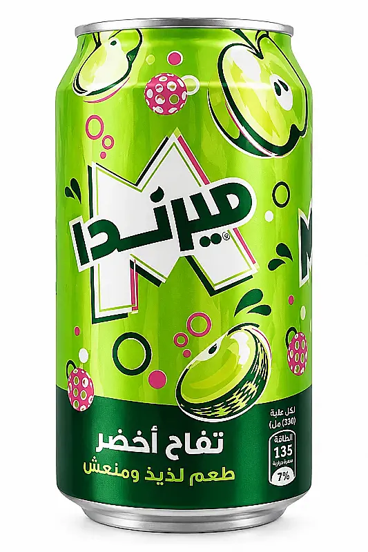 تفاح اخضر قوطي معدني 330 مل