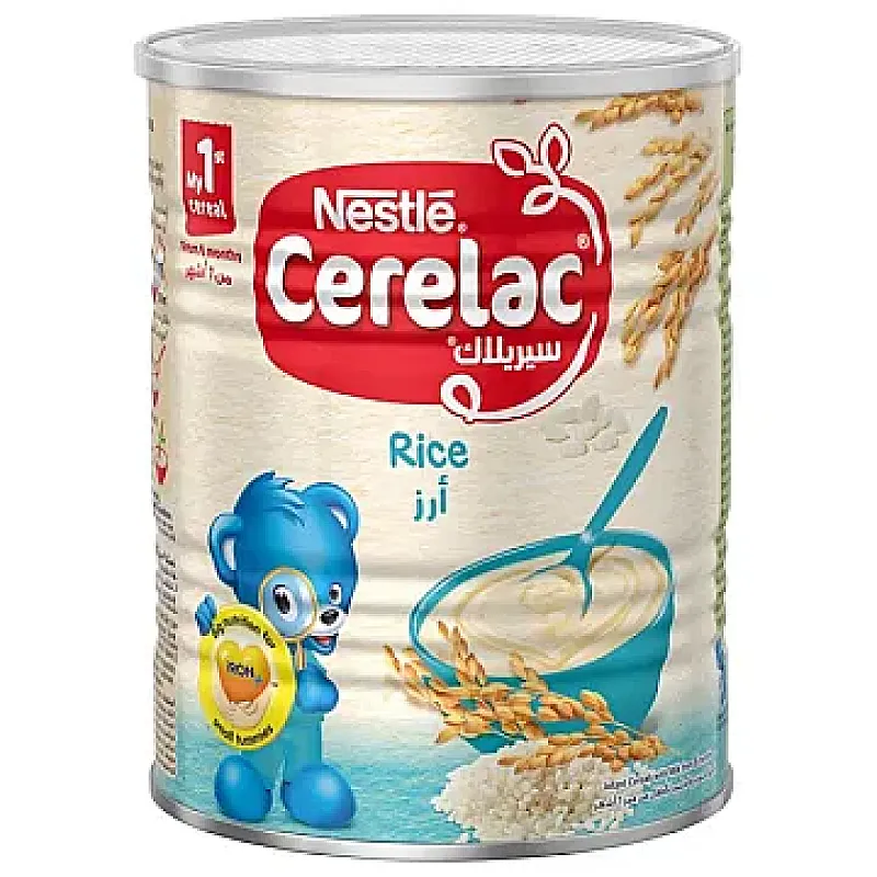 نستلة سيريلاك 6 شهر ارز 400 غم