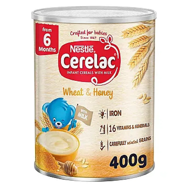 نستلة سيريلاك 6 شهر القمح والعسل 400 غم